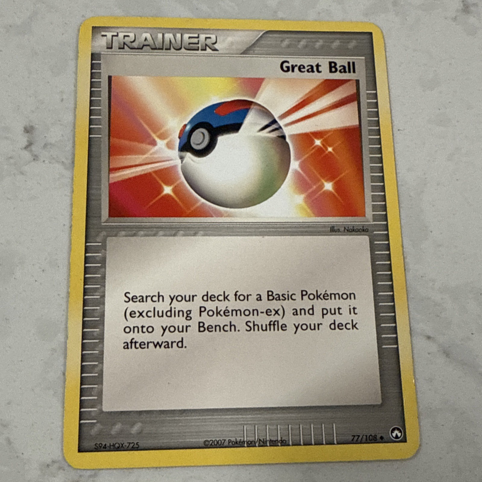 Pokemon EX - Power Keepers Great Ball 77/108 LP