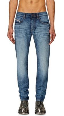 DIESEL 2019 D-Strukt 0DQAE Men's W34/L34 Slim Fit Blue Fade Effect Denim RRP175