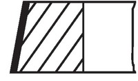Mahle 038 14 N0 Kolbenringsatz