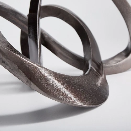 Cyan lighting - Nottingham - sculpture - 10 Inches Wide by 8.5 Inches High - Picture 2 of 2