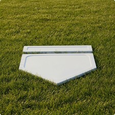 2 St&uuml;ck Homeplate mit Pitcher-Platte Rollbar f&uuml;r Training