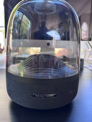 Harman Kardon Aura Studio 3 Bluetooth Speaker Black w/ Original Box - Excellent