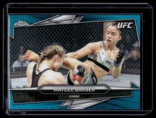 Maycee Barber Chrome 2026 Teal Refractor /299 #180