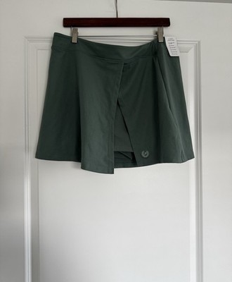 Pink Victoria's Secret Green Ultimate Pleated Tennis Mini Skort XXL NWT