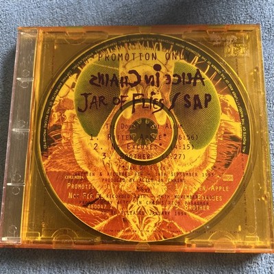 Alice in Chains Jar of Flies/Sap Promo CD single in Orange case w/cover sticker