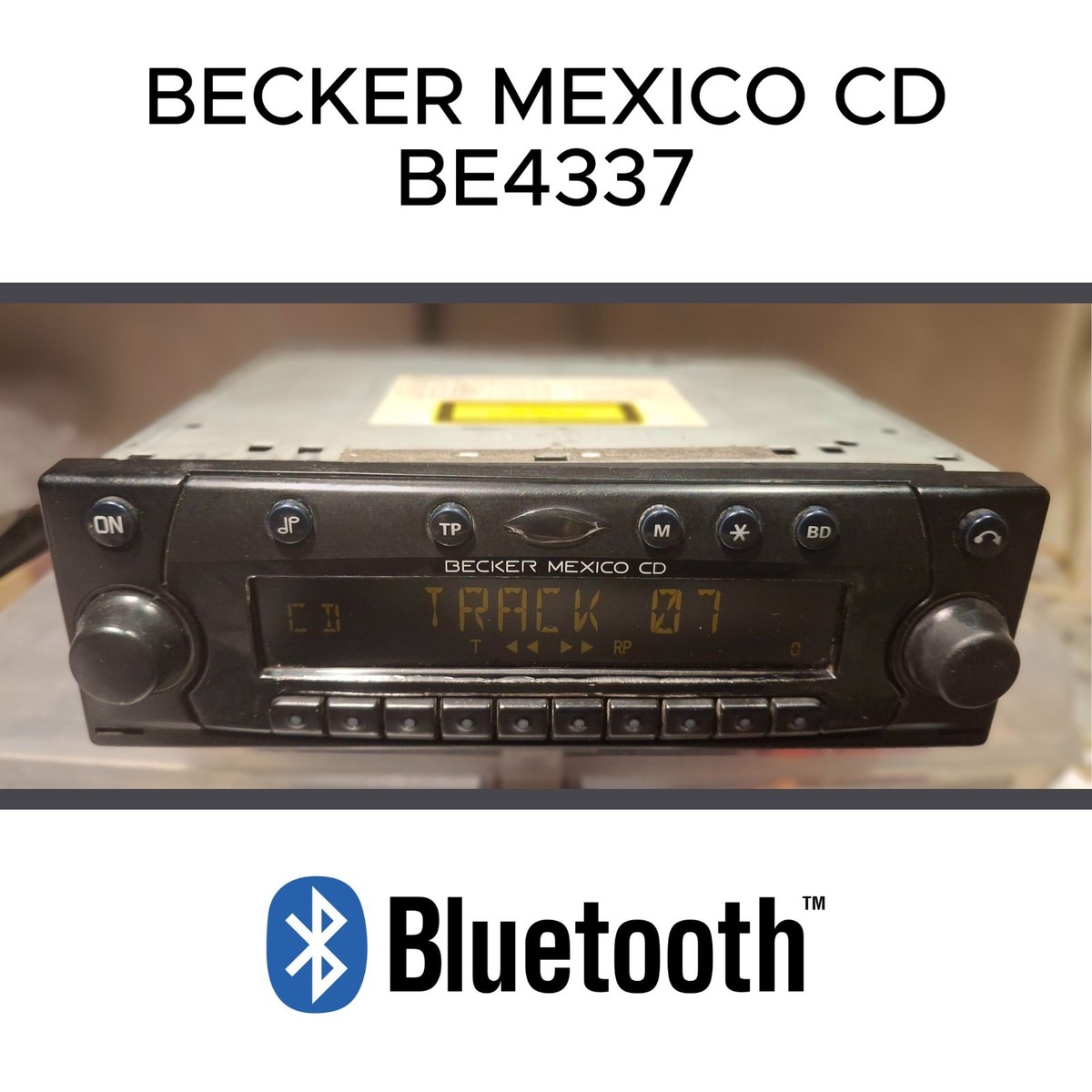Becker Mexico CD Car Stereo | Mercedes W124 W126 W201 R129 W140