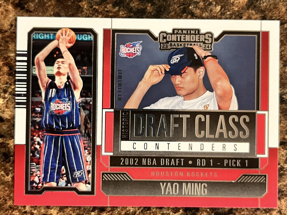 Yao Ming 2023-24 Panini Contenders Historic Draft Class Contenders