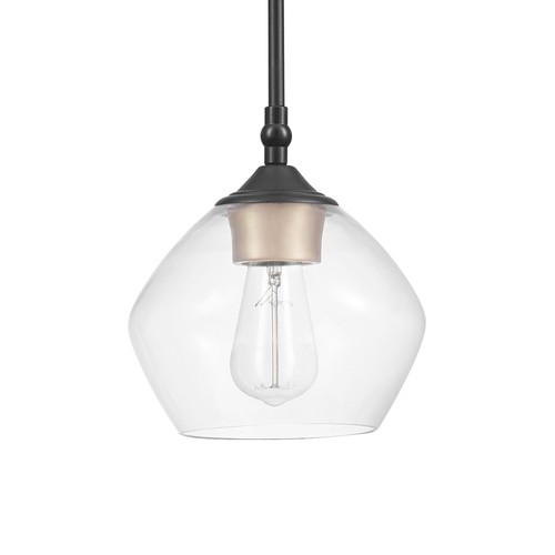 Erpice Elettrico Pendente 1 Luce, Presa Accento Oro, Paralume 60312, 59,6", Matt... - Foto 6 di 8