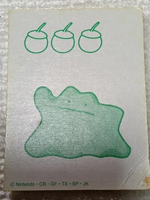 Ditto Pokemon Karuta Playing Cards ShoPro Japanese Nintendo E5198