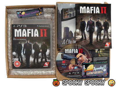 Mafia II PS3 - UK PAL sehr guter Zustand mit Karte - hochwertige Verpackung - Tracked