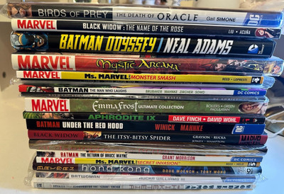 Various DC Comics and Marvel Comics Eighteen Unique Individually sold