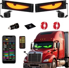 2pcs Devil Eyes Led Light For Cartruck App Control Specific Devil Car Lights 2pcs Devil Eyes Led Light For Cartruck App Control Specific Devil Car Lights