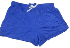 Jane & Bleecker Women's Sleep Short 1 ONLY (SOLID Blue, LARGE) NWOT