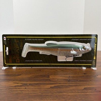 Megabass Magdraft 10 inch Swimbait Rainbow Trout Color 6.25oz Bass Fishing Lure