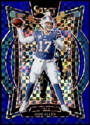 2024 Panini Select #34 Josh Allen Blue Prizm #/249