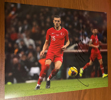 Turkey Merih Demiral  Signed Autograph 11x14 Photo COA #2