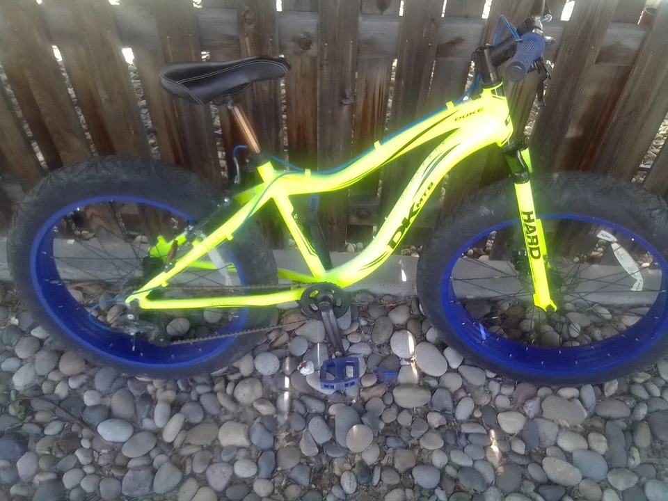 DK Mtb Fat Bike Amarillo Y Negro En Excelente Estado Foto 4 de 4