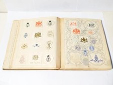 Antique 1906 SYDNEY AUSTRALIA Edwardian Embossed Livery Crests ALBUM Nice  #3