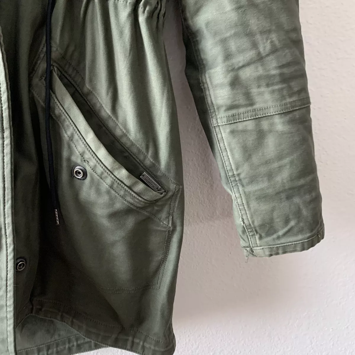Scotch and soda green jacket sale