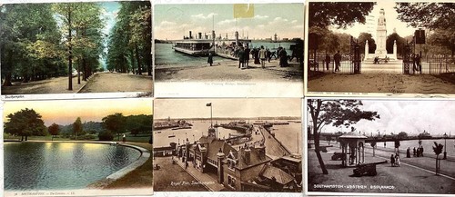 SOUTHAMPTON. Job Lot 30 x Vintage Postcards. Many Edwardian. Please see scans. - Picture 3 of 5