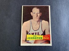 1957-58 Topps - #3 Neil Johnston (RC)