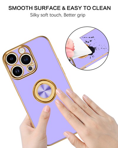 For iPhone 15 14 13 12 11 Pro Max Shockproof Kickstand Ring Rugged Case Cover - Picture 95 of 199