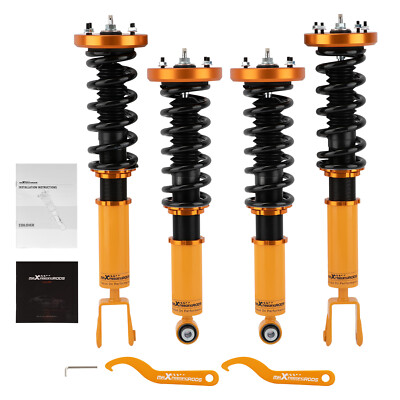 Air to Coil Spring Suspension Conversion Kit for Jaguar XJ8 2004-2009 Golden