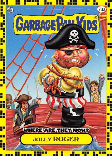 GARBAGE PAIL KIDS 2011 FLASHBACK SERIES 2 PICK-A-CARD YELLOW BASE STICKERS TOPPS - Picture 290 of 321