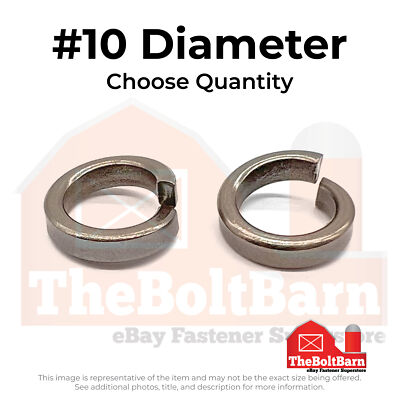#ad #10 18 8 Stainless Steel High Collar Split Lock Washers Pick Quantity $163.72