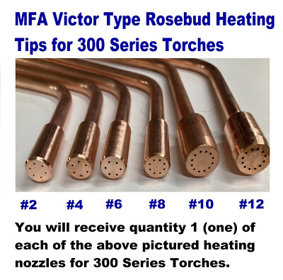 MFA Heating Nozzle Tip Rosebud for Victor/Victor-Type 300 Series