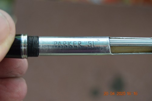 Fountain pen - Parker 51 desk - aerometric - working - Picture 5 of 16