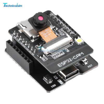 ESP32-CAM-MB Development Board Test Backboard Serial Port Module CH340C Type-C