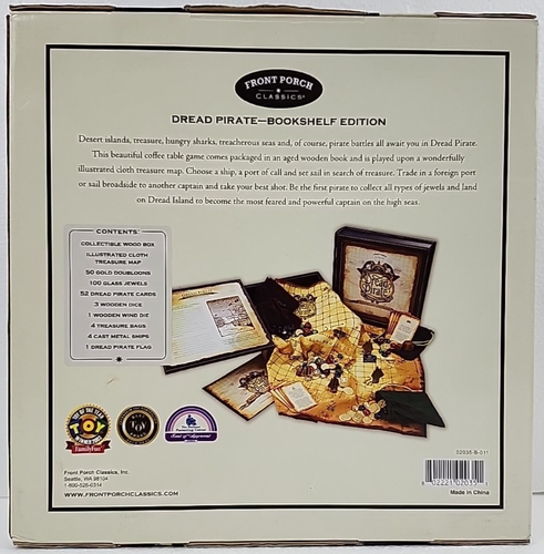 Dread Pirate Board Game Front Porch Classics Bookshelf Edition - Picture 11 of 16