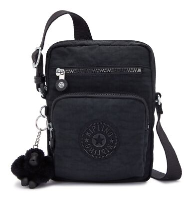kipling Core Plus Gunne Crossbody Bag Umhängetasche Tasche Black Noir schwarz