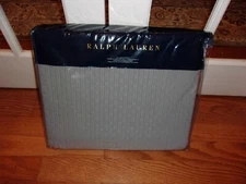 NIP Ralph Lauren Elyssa Pale Pewter Full/Queen Coverlet $285