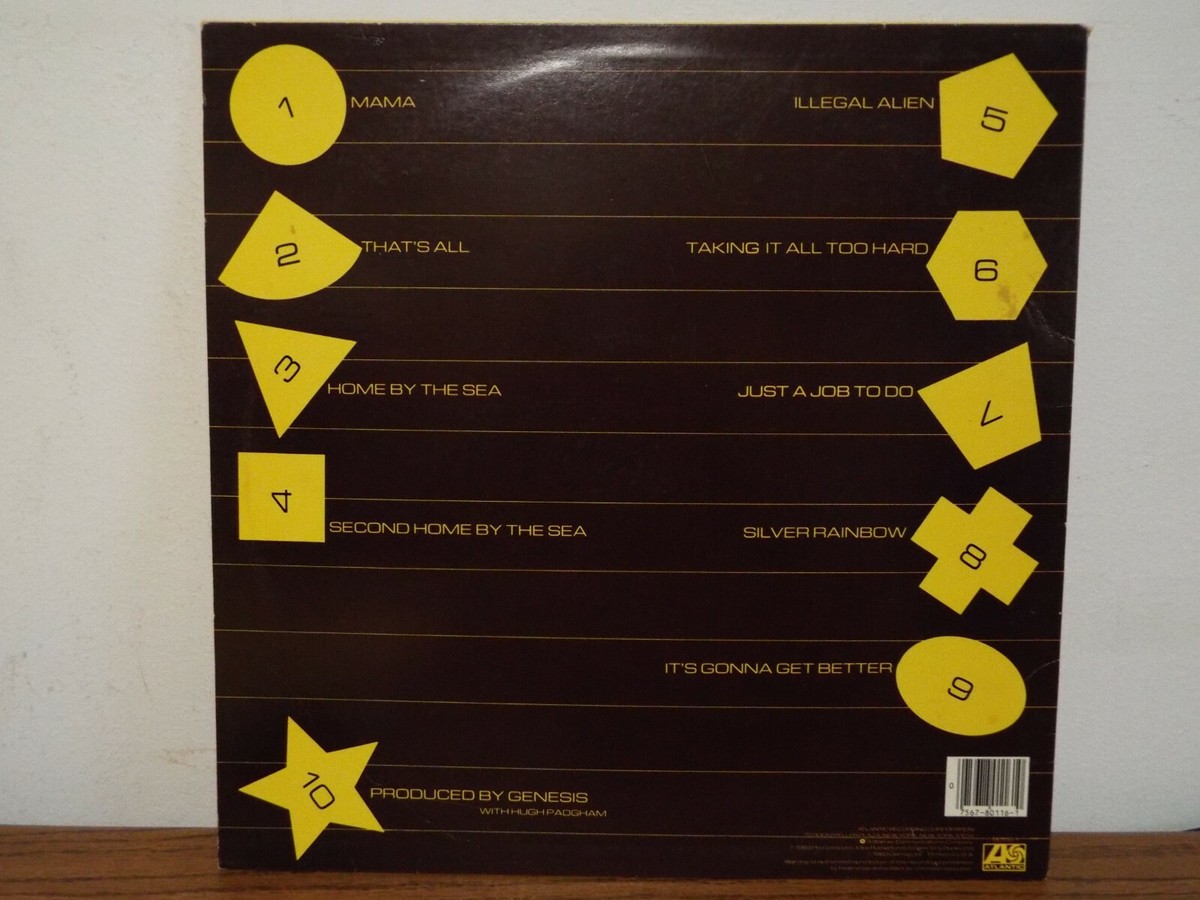 GENESIS SELF TITLED 1983 LP VINYL ALBUM | eBay