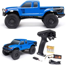 Axial AXI-1219T2 1/24 SCX24 Base Camp 4WD Rock Crawler Brushed RTR Blue
