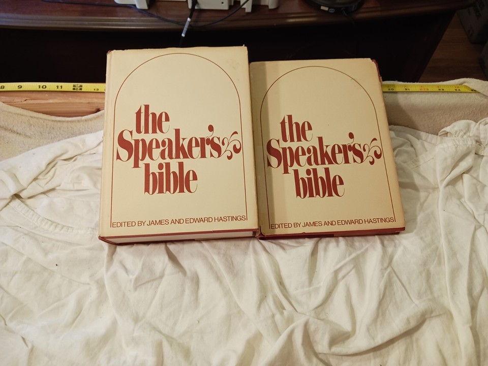 The Speakers Bible James & Edward Hastings 18 volumes see description