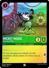 steamboat willie lorcana card Disney Lorcana: Fabled Starter Deck [Amber & Sapphire]