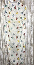 Vintage Dundee Disney Babies Baby Mickey Minnie Donald Fitted Crib Sheet 80s