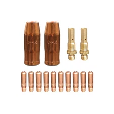 Contact Tips Nozzles Diffusers fit Tweco #1 MIG Welding Gun Parts