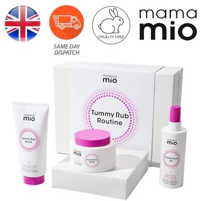 Mama Mio Bauch Rub Routine Schwangerschaft Set Ultimative Pflege Stretching Skin