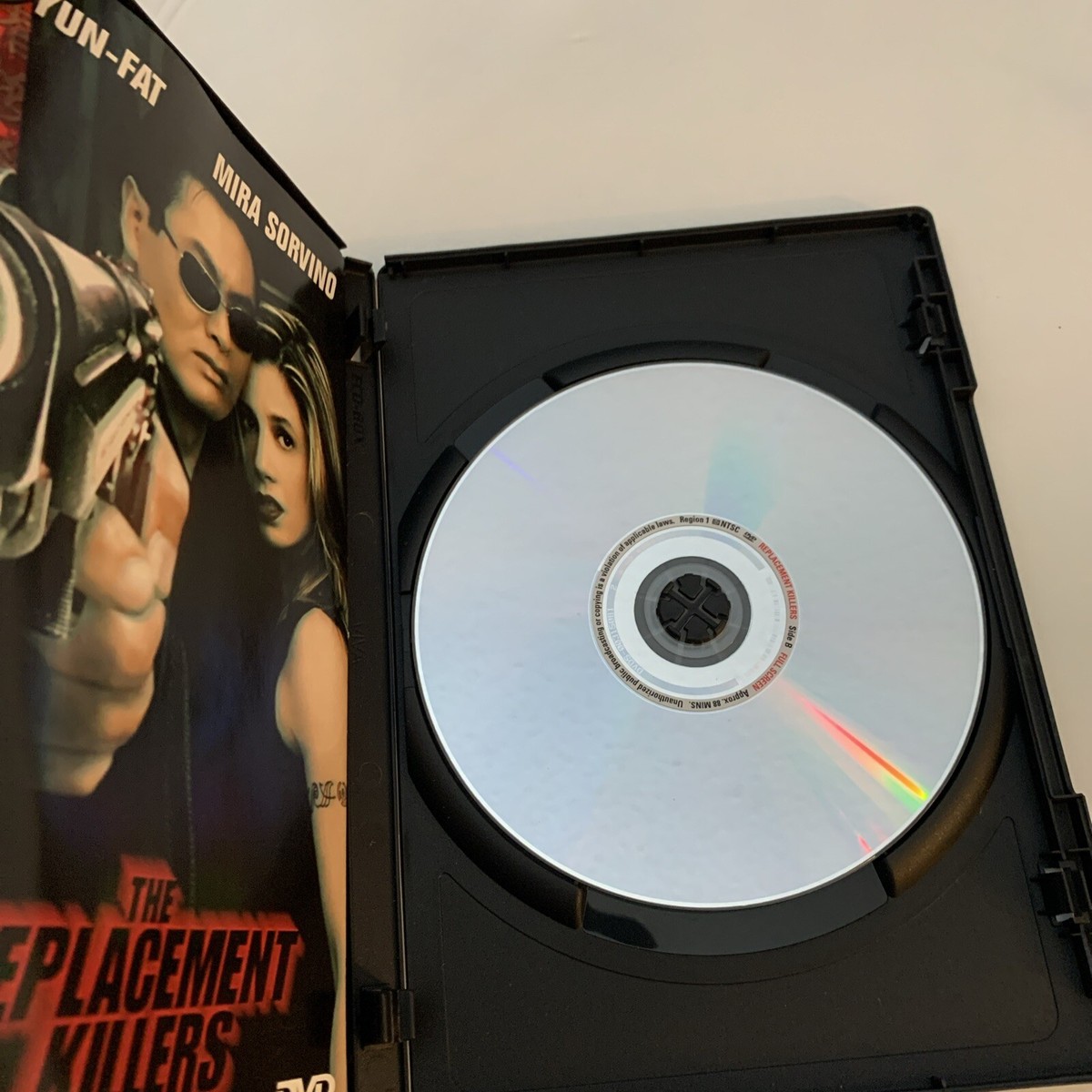 The Replacement Killers (DVD, 1998, Chow Yun-Fat, Mira Sorvino
