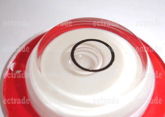 KAPRO #240 1-5/8” 43mm Mini Bulls Eye Surface Level Solid Acrylic Body Hanging - Image 4 of 4