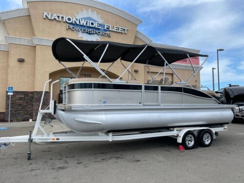 2020 Barletta C22UC Tri Toon Party Barge Pontoon Boat Clean Title Power Trim