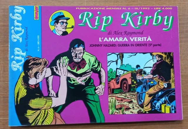 COMIC ART RIP KIRBY N° 6 / 1992 ottime condizioni. Formato rettangolare++++ COMIC ART RIP KIRBY N° 6 / 1992 ottime condizioni. Formato rettangolare++++