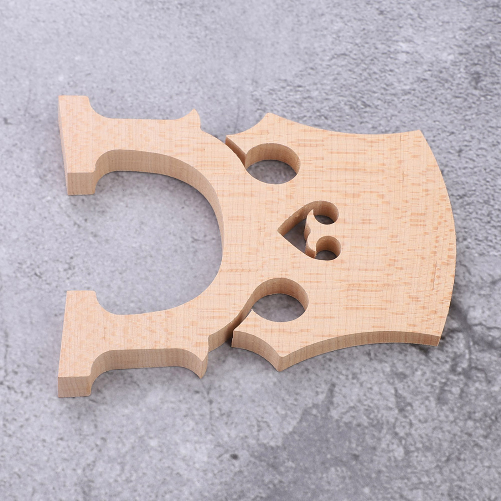 Maple Wood Cello Bridge Replacement Parts Instrument Accessory For 4/4