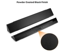 Stanbroil Adjustable Fireplace Hood 28.5-48" Black Powder Coated Heat Shield NEW