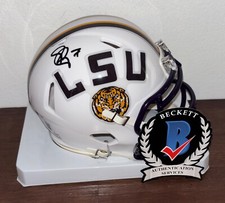 Patrick Peterson Signed Autographed LSU Tigers Mini Helmet Beckett Witness N2
