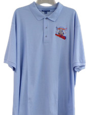 Port Huron Border Cats Defunct UHL Hockey Team Mens Polo XS-6X, LT-4XLT New